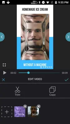 Kruso Video Editor & Story Editor android App screenshot 5